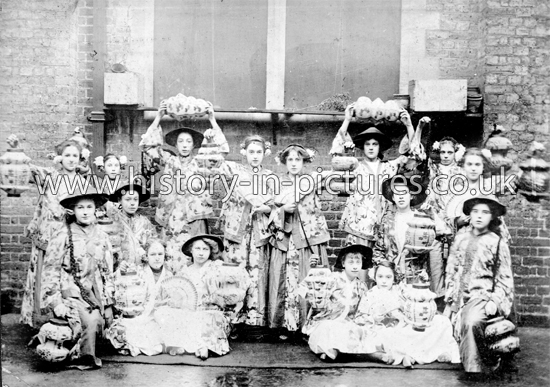 Drama Group, The Chinese Drill,Dec 1st 1904, Kensington, London.